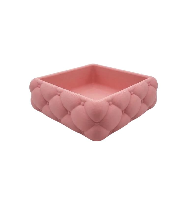 quilted makeup organizer tray on vanity table
tufted vanity tray cosmetic organizer
makeup organizer tray for vanity storage