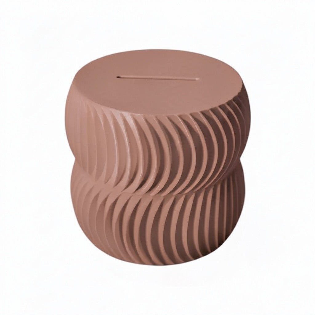 A modern 3D-printed coin bank with a sleek, openable design, available in two sizes. Perfect for storing coins and cash securely while adding a stylish touch to any home or office. Ideal for kids, adults, and as a unique gift for savers.