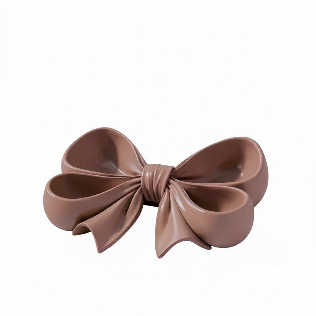 pink bow tray coquette decor vanity organiser
feminine jewelry dish bow shape pink tray
cute pink tray for rings and earrings storage
girly vanity setup with bow tray organizer