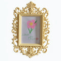 Display your child’s drawings or favourite photos with this pink ornate magnetic fridge frame – a decorative refrigerator photo magnet frame perfect for kids artwork and family memories.