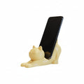 This cute cat phone stand holder is perfect for keeping your smartphone upright on your desk while adding a fun decoration for cat lovers.