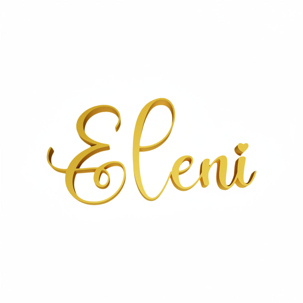 Personalise your space with this elegant script personalised name sign, a custom wall decor piece perfect for bedrooms, nurseries, and aesthetic home styling.