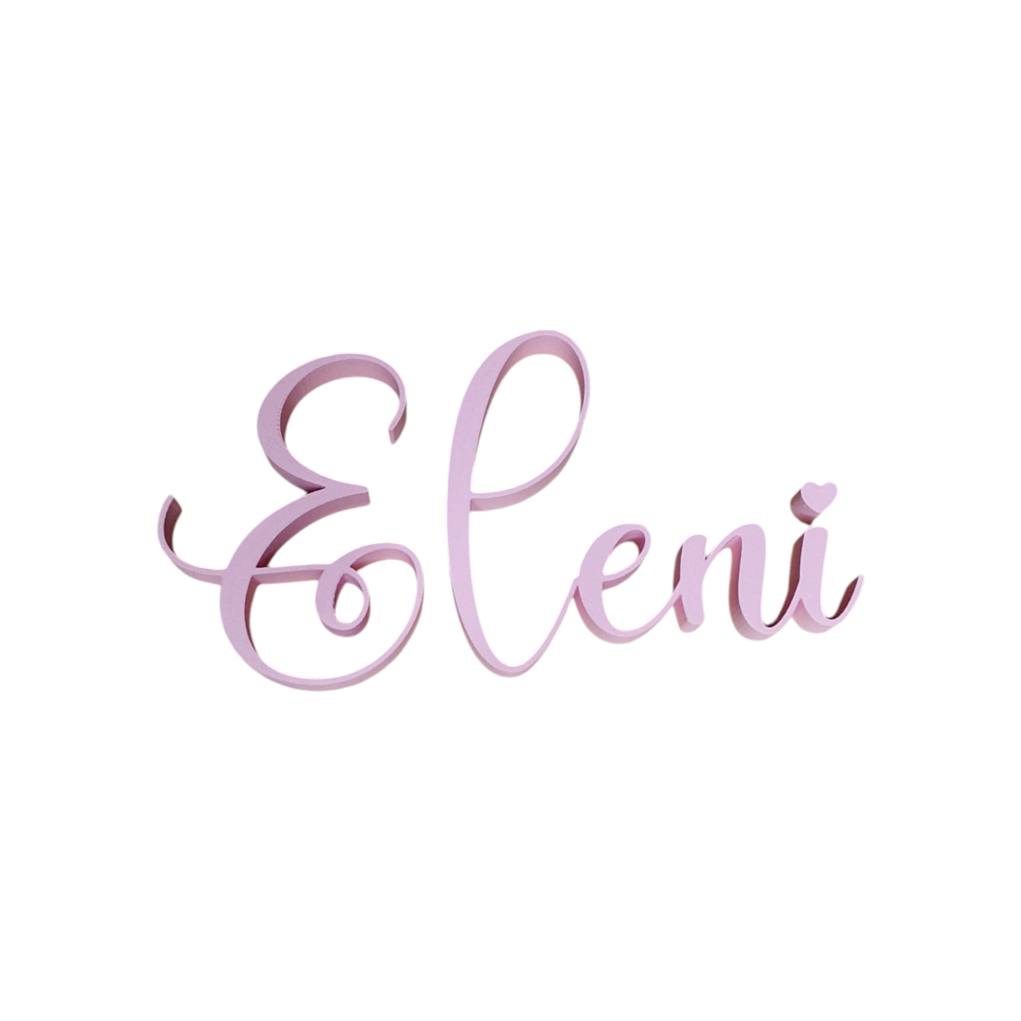Personalise your space with this elegant script personalised name sign, a custom wall decor piece perfect for bedrooms, nurseries, and aesthetic home styling.