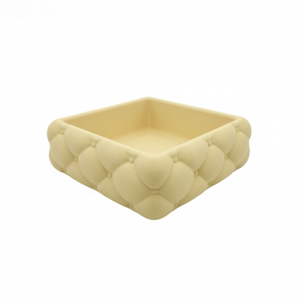 quilted makeup organizer tray on vanity table
tufted vanity tray cosmetic organizer
makeup organizer tray for vanity storage